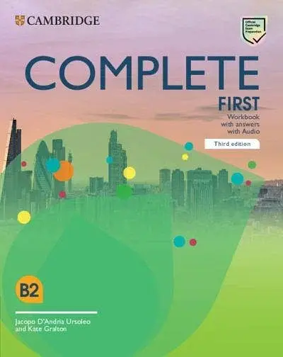 Complete First. Workbook with answers and Downloadable Audio