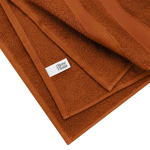 Полотенце махровое Ardesto Splendid 70х140 см 100% хлопок терракотовое (ART2370TE)  - фото 3