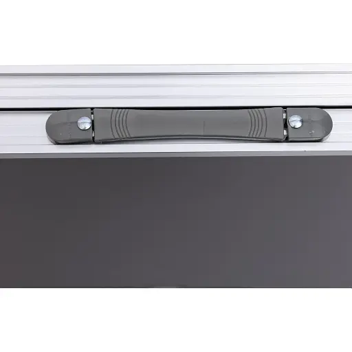 Стол для пикника LUGI JY-12060G раскладной со стульями 120х60х70/61/54 см серый - фото 6