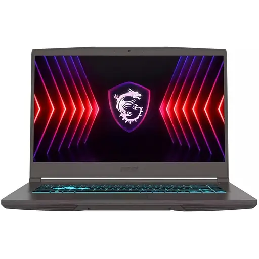 MSI Ноутбук Thin 15 B13UC 15.6 FHD, Intel i7-13620H, 16GB, F1TB, NVD3050-4, DOS, черный