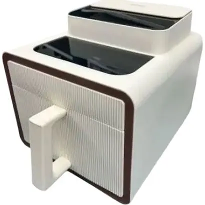 Аерофритюрниця електрична безмасляна Rainberg RB-2313W 9 л 4200 Вт Білий - фото 1