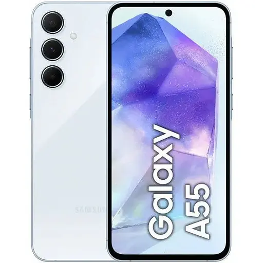 Смартфон Samsung Galaxy A55 5G 8/256Gb Awesome Iceblue (SM-A556B/DS) UA UCRF