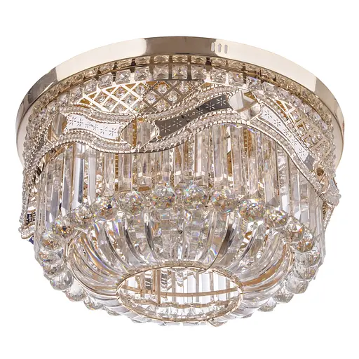 Люстра Brille торт стельова з підсвічуванням LED E14 40W G (BCL-633C/4)