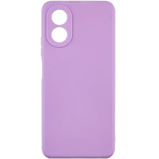 Силіконовий чохол Candy Full Camera для Oppo A58 4G Бузковий / Dasheen