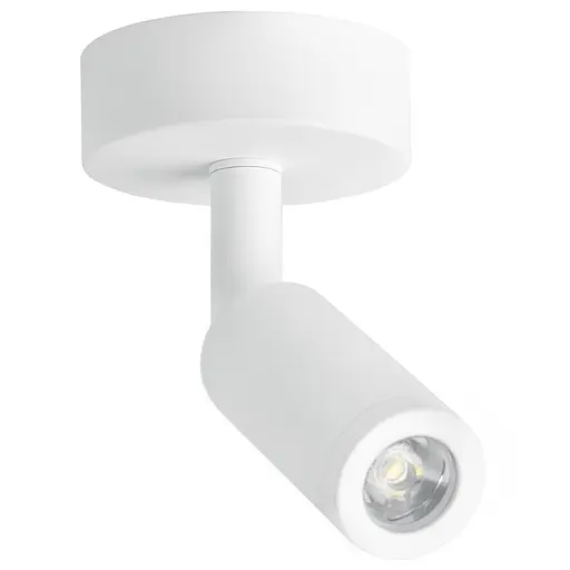 Світильник Brille для ванної спот накладний HTL-186/1х3W NW WH