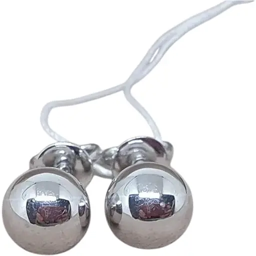 Золоті сережки-пуссети Favoritum Кульки. 210115_7_Б