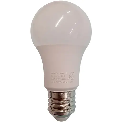 Лампа LED Grunhelm A60-11W-65K-E27 (149206)