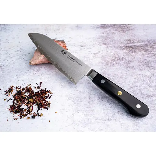 Японський ніж Santoku Suncraft Senzo Professional (MP-03) - фото 4