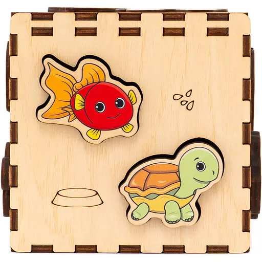 Кубик-сортер GoodPlay Домашні тварини (CUB-4-009) - фото 4