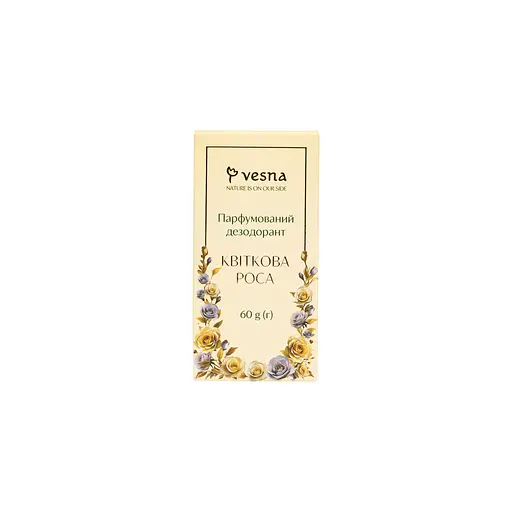 Парфюмированный дезодорант Цветочная роса Vesna 60 г - фото 2