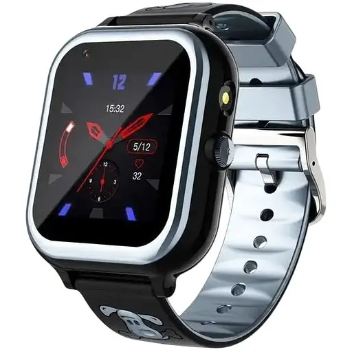 Дитячий смарт-годинник Lemfo T29 з GPS-трекером камерою та прослуховуванням ОС Android Чорний