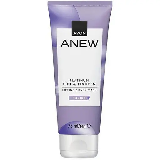 Маска-плівка для обличчя Avon Anew Ліфтинг і пружність з частинками платини 75мл (49469287) - фото 1