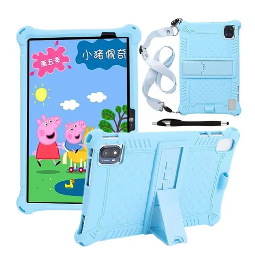 Чохол SoftGel Kids дитячий Teclast P25 p25t Голубий - фото 3
