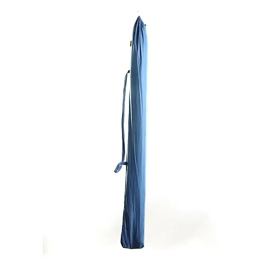 Пляжный зонтик с наклоном Premium Pro 2,2 м (28/32) с винтом и клапаном Голубой 30412 - фото 5