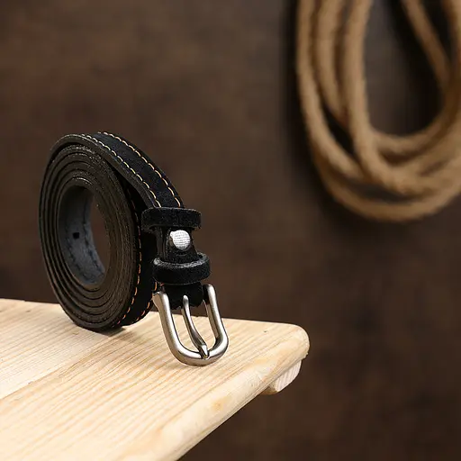 Ремень кожаный Vintage женский 1,4х111 см acs0018709 - фото 6