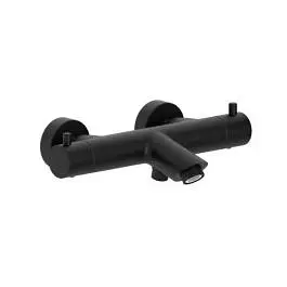 Термостат для ванни Paffoni Light black matt LIQ023NO, Чорний матовий - фото 2