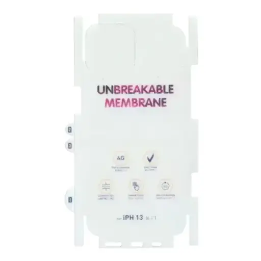 Захисна плівка DK для Apple iPhone 13 | AG Matte Unbreakable Membrane HydroGel 360° (clear) - фото 3