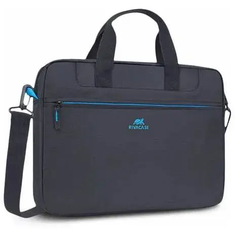 Сумка для ноутбука 14" RivaCase Regent черный полиэстер 370x280x45 мм (8027) - фото 1