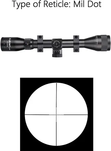 Приціл для мисливського прицілу SVBONY SV169 3-9x32 AO - фото 3