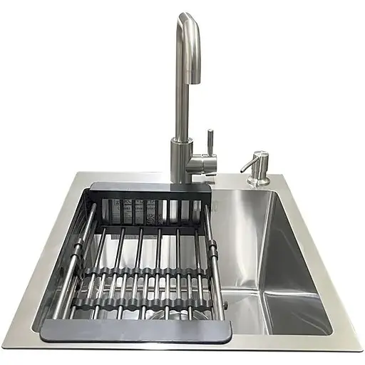 Комплект мойка + смеситель Romzha Arta U-350S (B) - фото 2