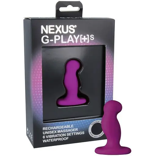 Вібромасажер простати Nexus G-Play Plus S Purple максимальний діаметр 2.3 см перезаряджається - фото 3