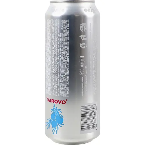 Напиток слабоалкогольный Tairovo Gin With Grapefruit Taste газированный 7% 0.5 л - фото 2