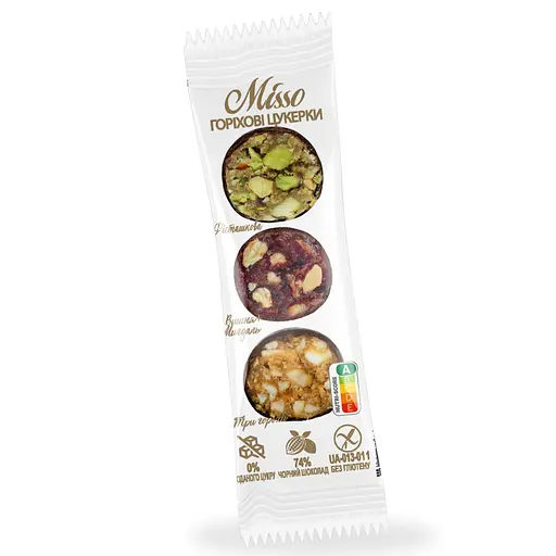 Асорті Misso Горіхові цукерки 45 г