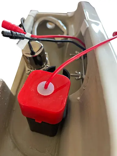 Писсуар подвесной Mixxus Premium Bevel-1002 330x245x545 мм с ИК-датчиком автоматического смыва MP6662, Белый - фото 6