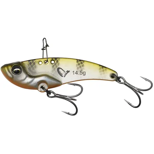 Цикада Savage Gear Vib Blade 55 mm 14.5 g Olive Silver Stripes