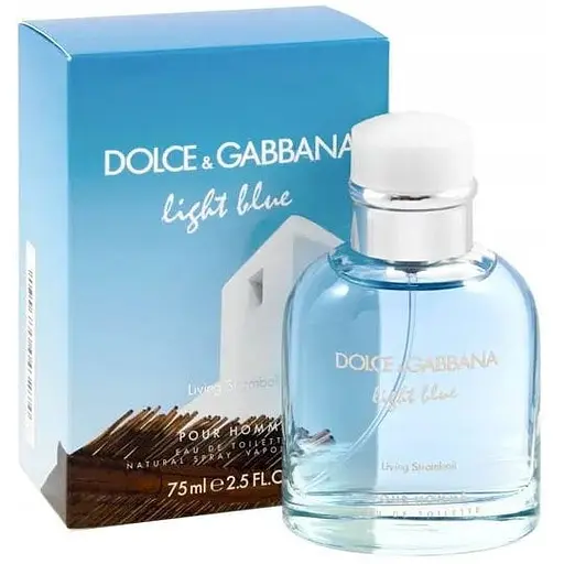 Туалетна вода Dolce & Gabbana Light Blue Living Stromboli Pour Homme 75 мл - фото 1