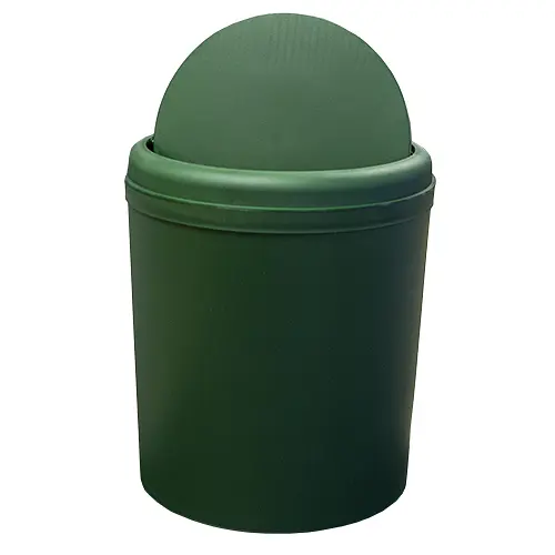 Відро для сміття 5 л зелене (08348) - фото 3