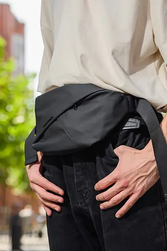 Сумка бананка Mark Ryden MR7786 водонепроницаемая (Черный) - фото 7