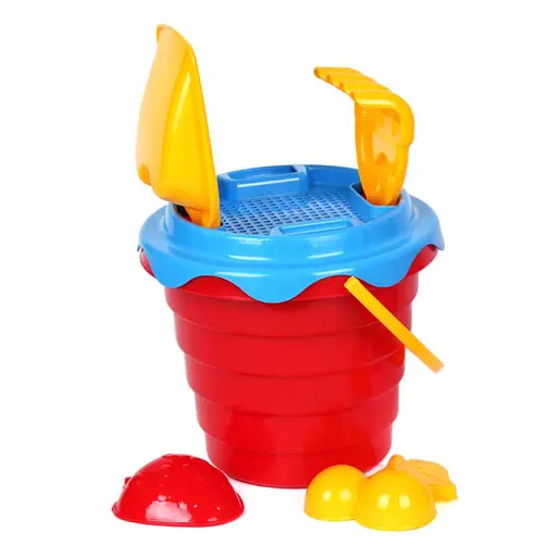 Игрушка "Набор песочный А" ТехноК 0489TXK 2 пасочки Красный