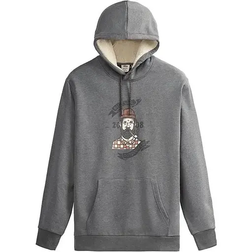 Кофта Picture Organic Chuchie Plush Hoody Dark Grey Melange XL (1012-MSW417A-XL)