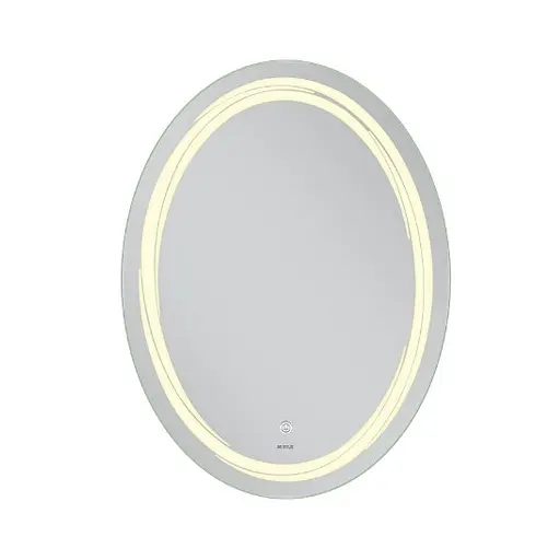 Дзеркало Mixxus Premium WAVE MV04-60x80 (LED Touch, Anti-fog (3-6,5kK)) (MP6636) - фото 4