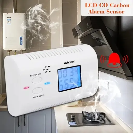Датчик угарного газа Kkmoon UL 2034 бытовой, CO сигнализатор - фото 5