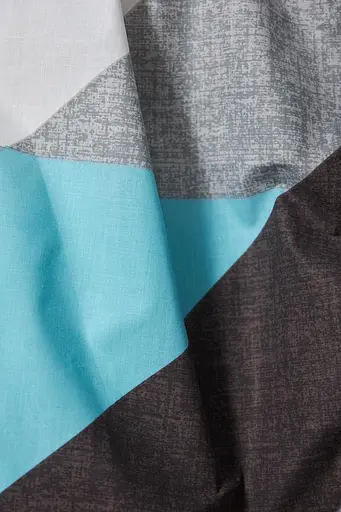 Комплект постельного белья Moon&Star Бязь Gold Люкс Dodger полуторный евро 160х220 наволочки 4х50х70 - фото 7