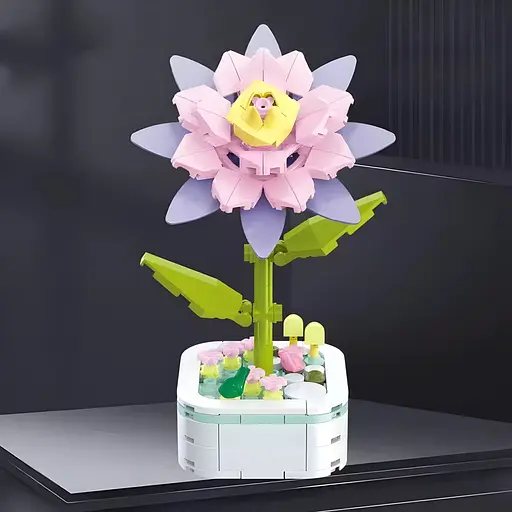 3D конструктор Flowers Эпифиллум на 161 деталь (25-114) - фото 4