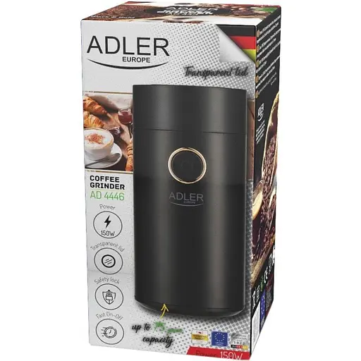 Кавомолка ADLER AD-4446BG - фото 9