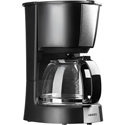 Кофеварка Ardesto капельная FCM-D2100, 1.2 л молотая черно-серебристая - фото 3