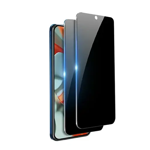 Захисне скло DK для Google Pixel 9 Pro XL Антишпигун Full Glue 020552 black 2 шт. - фото 3
