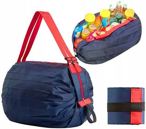 Складна сумка шоппер для покупок Edibazzar 50х35х35 см sum0023925 - фото 3