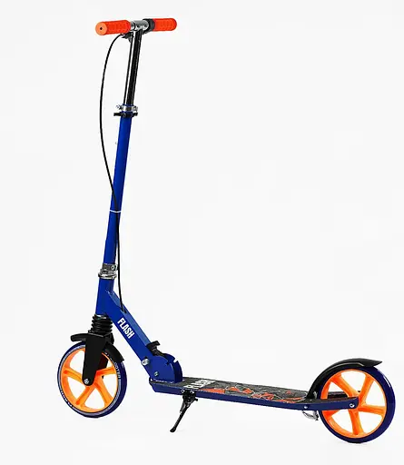 Самокат Best Scooter 88-102х54х12.5 см Черно-синий 000283574 - фото 5