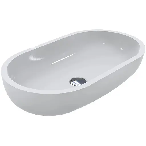 Умивальник Miraggio Mark 625 глянсовий 0002687, Білий - фото 1