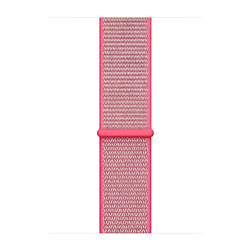 Нейлоновий ремінець для смарт-годинника Lemfo 42/44mm Nylon Sport Loop Electric Pink Рожевий