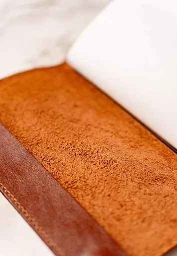 Шкіряний блокнот софт-бук 7.0 світло-коричневий - фото 8