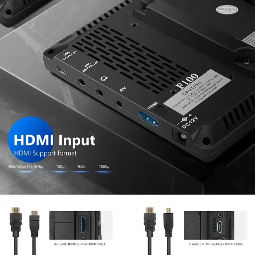 HD-монитор 7-дюймовый для полевых камер - фото 6