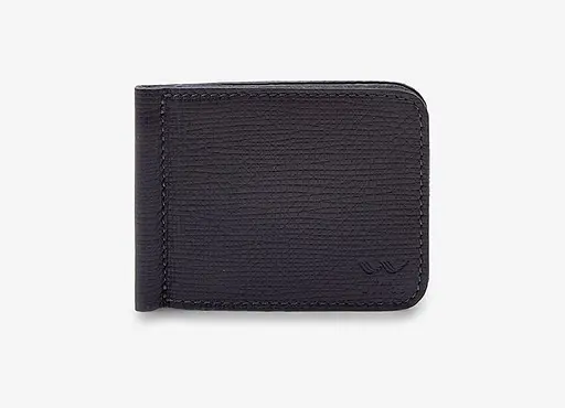 Затиск для грошей синій Саф'яно - фото 1