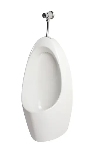 Писсуар подвесной Mixxus Premium Bevel-1004 340x305x685 мм с краном для писсуара MP6663, Белый - фото 7