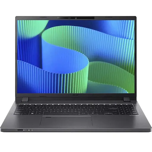 Ноутбук 16" Acer TravelMate P2 TMP216-51-G2-TCO-33PW, Shale Black 16" (1920x1200, IPS, 60Hz), Intel Core 3-100U (6x1.2-4.7GHz), 8Gb DDR5, 51 Bluetooth 5.3, Web, 1xType-C/2xUSB 3.0, HDMI, 53Wh, DOS (NX.BB7EU.007